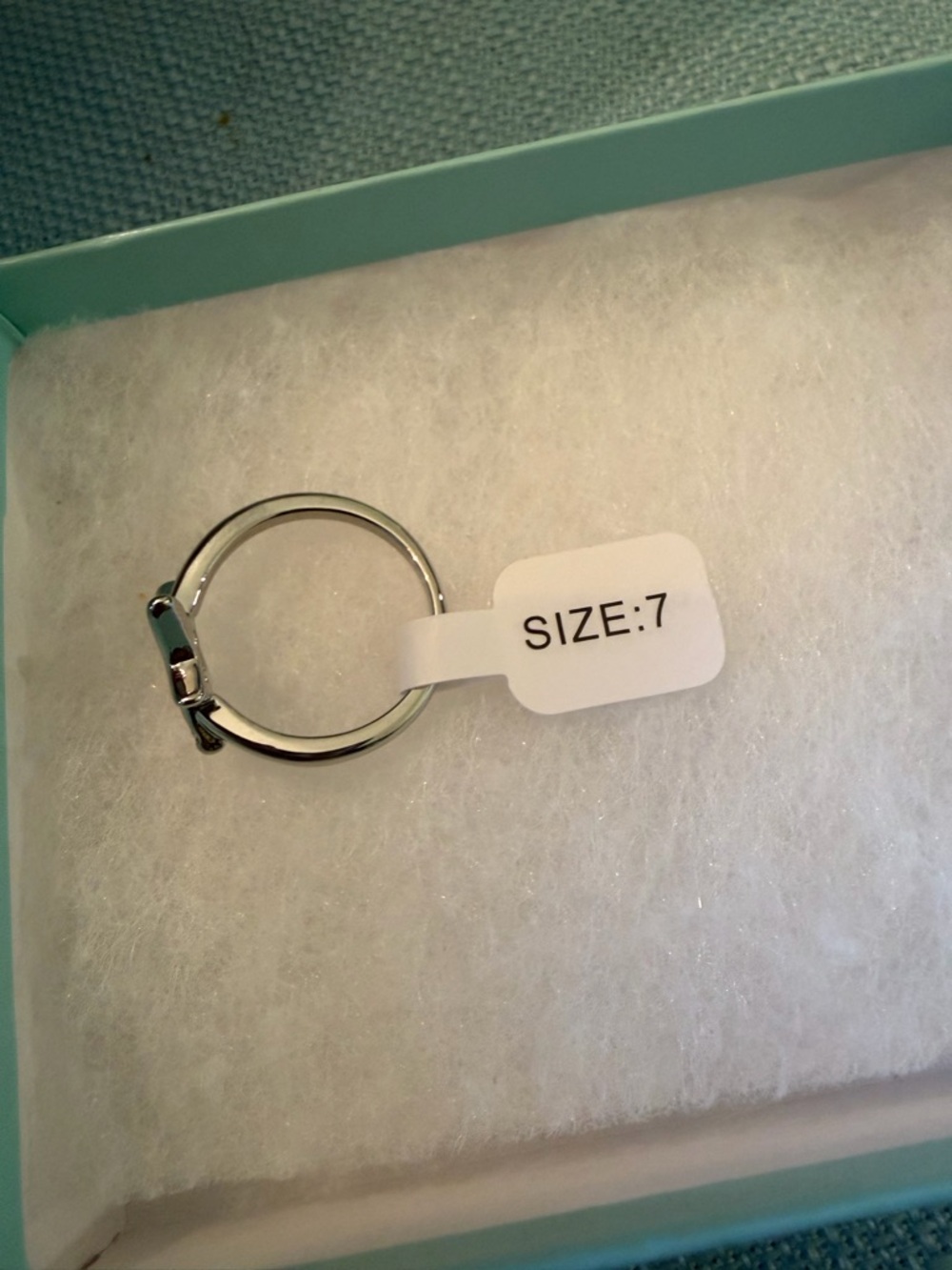 NWT Park Lane Silver Star Ring - Size 7 - Picture 2 of 5